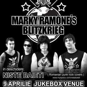 Marky Ramone's Blitzkrieg live la Bucuresti