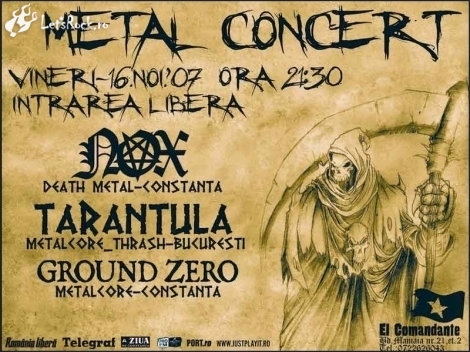 Metal concert - 16 noiemberie 2007