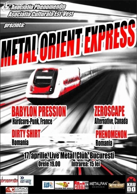 Metal Orient Express Bucuresti