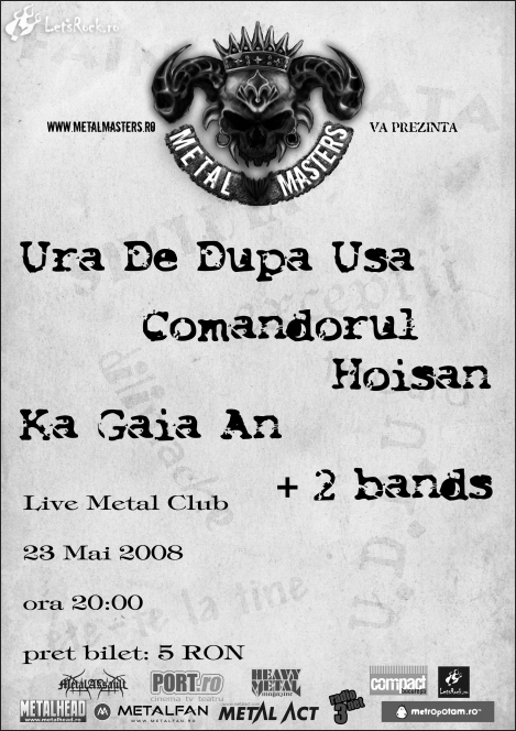 Ura de dupa Usa in Live Metal Club