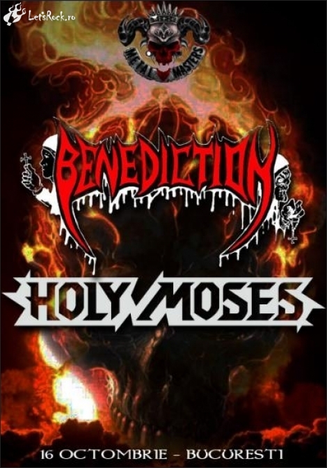 Benediction, Holy Moses si Nominon in Live Metal Club