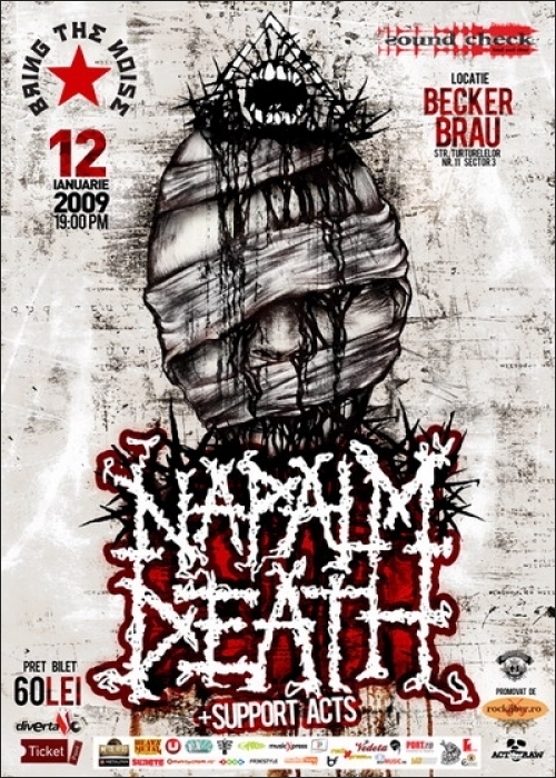 Napalm Death in Becker Brau Live Music