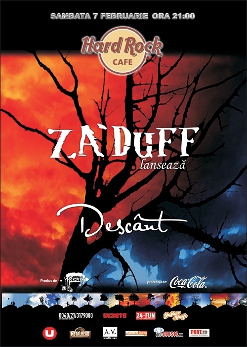 ZA'DUFF lanseaza albumul DESCANT