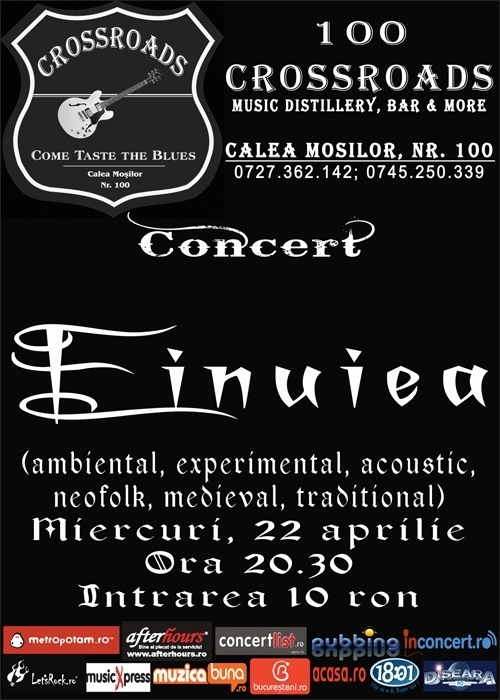 Concert EINUIEA in club 100 CROSSROADS