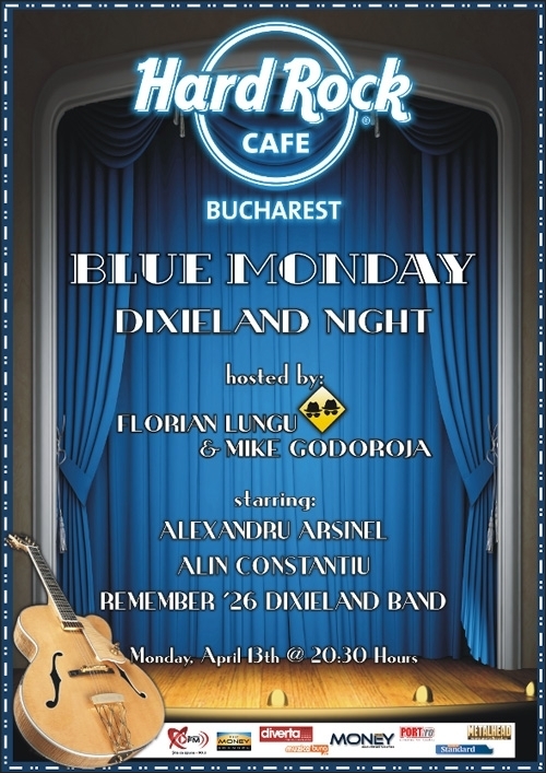 Dixieland Night cu Alexandru Arsinel in Hard Rock Cafe