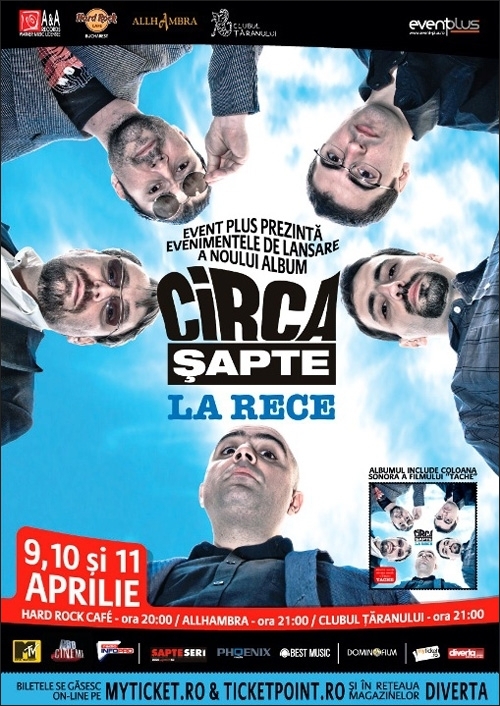 Lansare album Circa Sapte in Hard Rock Cafe