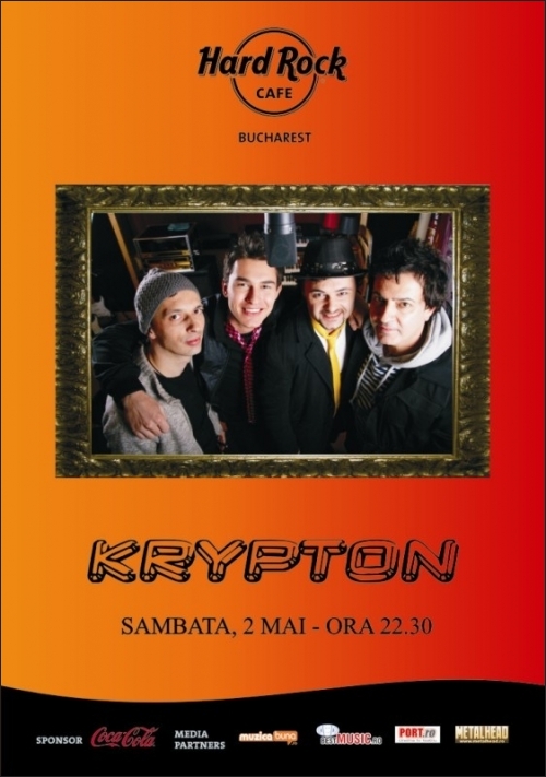 Concert Krypton la Hard Rock Cafe