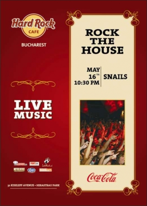 Concert Snails in Hard Rock Cafe