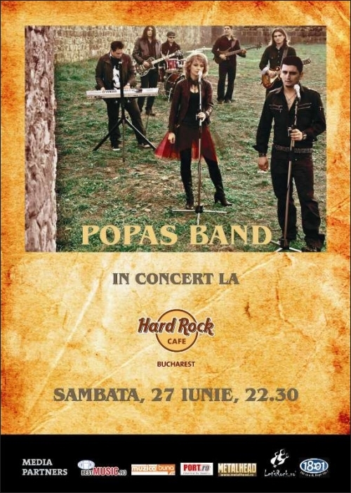 Popas Band in Hard rock Cafe