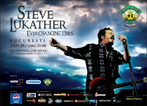 Concert Steve Lukather la Becker Brau Live Music