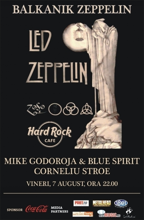 Concert Balkanik Zeppelin cu Mike Godoroja, Blue Spirit si Corneliu Stroe in HRC