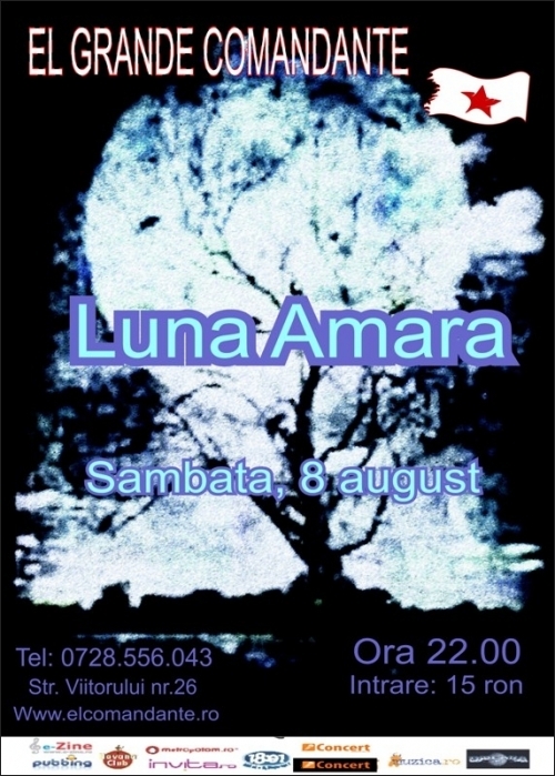 Concert Luna Amara in Club El Grande Comandante