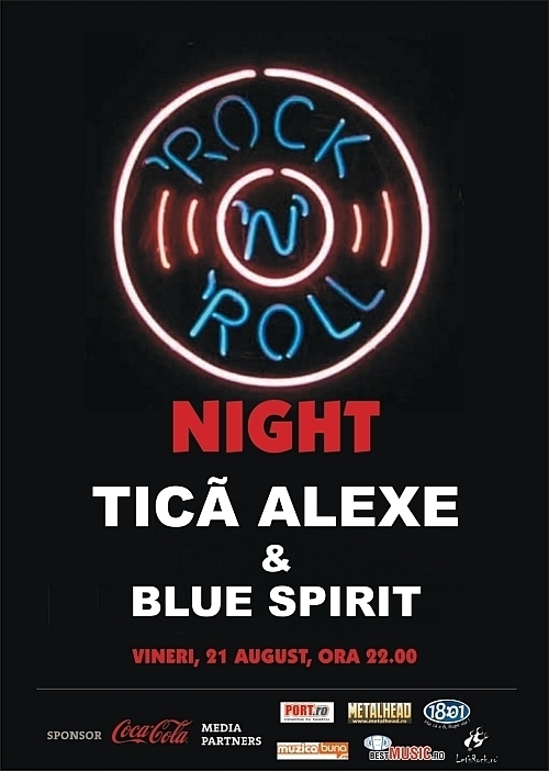 Rock'n Roll Night cu Tica Alexe si Blue Spirit