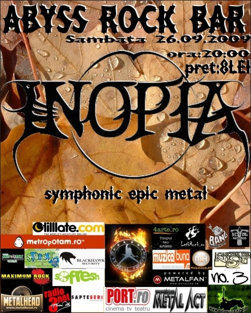 Concert Inopia la Abyss Rock Bar in Galati