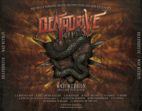 Detalii despre lansarea albumului War Within al trupei Deathdrive