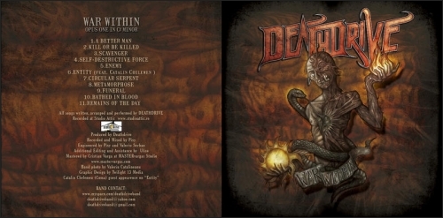 Detalii despre lansarea albumului War Within al trupei Deathdrive