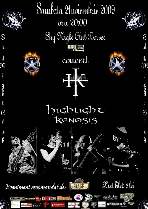 Concert Highlight Kenosis in Sky Club din Borsec