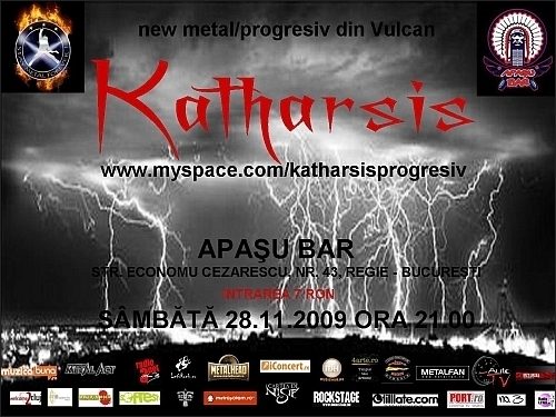 STAY METAL FOREVER! prezinta Katharsis in concert la Apasu Bar