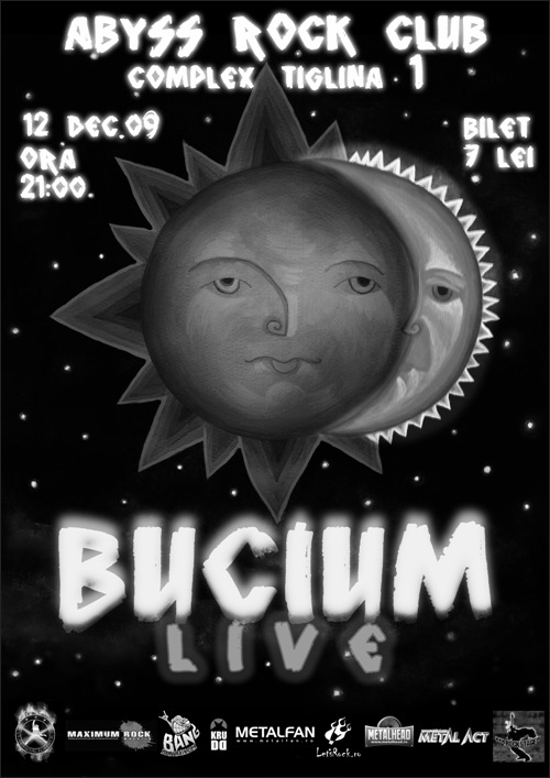 Trupa Bucium revine cu un concert in ABYSS ROCK CLUB