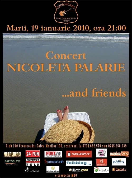 Concert Nicoleta Palarie in club 100 CROSSROADS