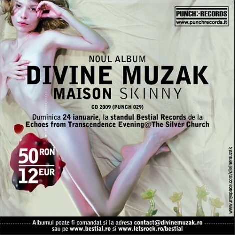 Noul album Divine Muzak se va vinde si in Romania incepand din 24 ianuarie