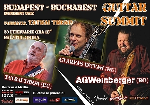 Budapest-Bucharest Guitar Summit, eveniment initiat de AG Weinberger