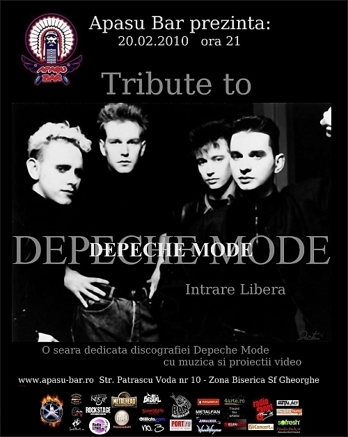 Tribute to Depeche Mode in Apasu Bar