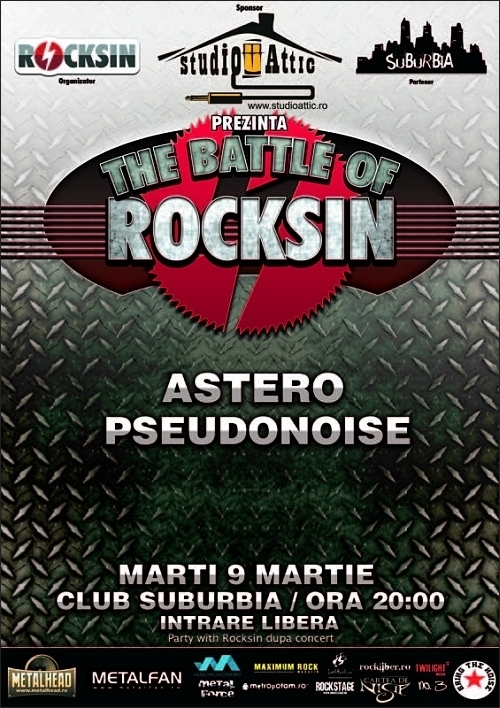 ASTERO si PSEUDONOISE la The Battle of Rocksin etapa 2