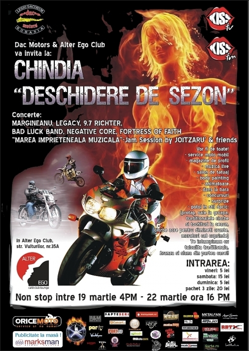 CHINDIA - Deschidere de sezon moto