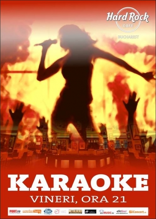 Karaoke 26 martie in Hard Rock Cafe