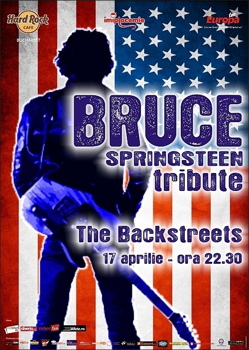 Tribut Bruce Springsteen cu trupa The Backstreets in Hard Rock Cafe
