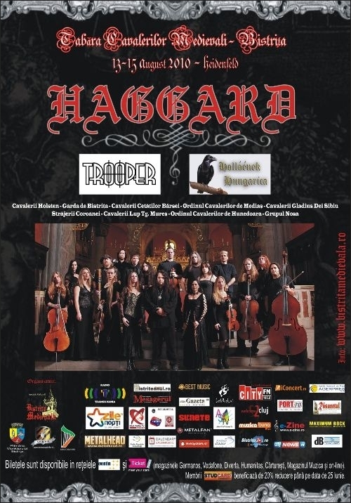 Trupa Haggard anunta oficial concertul de la Bistrita din august