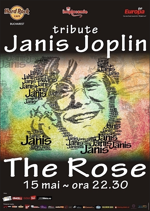 Concert tribut Janis Joplin cu The Rose in Hard Rock Cafe