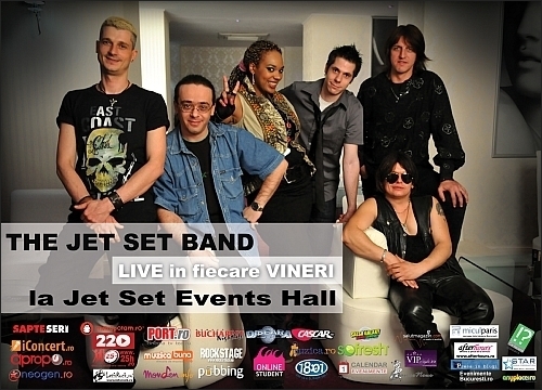 Sun Glasses Party sau seara de muzica live in Jet Set Events Hall cu The Jet Set Band