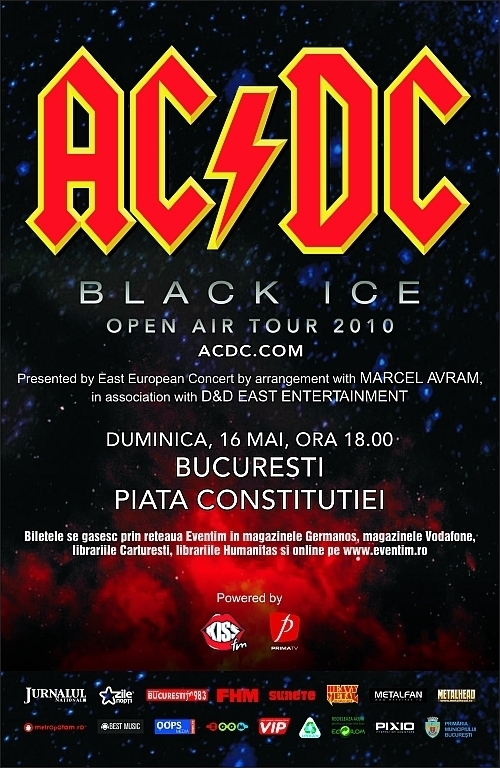 Vesti bune - inca 1000 de bilete la concertul AC/DC