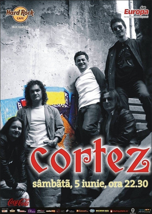 Concert al trupei CORTEZ in Hard Rock Cafe