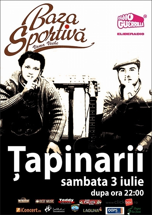 Concert Tapinarii in Baza Sportiva din Vama Veche