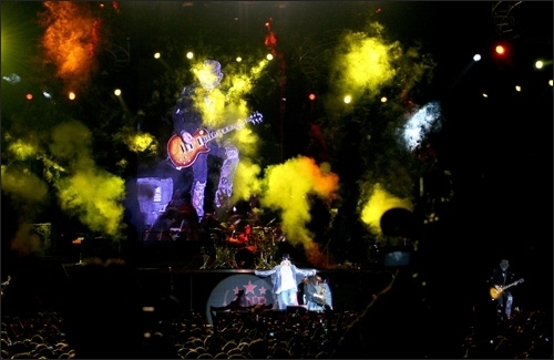 Peste 20000 spectatori la concertul Guns N'Roses