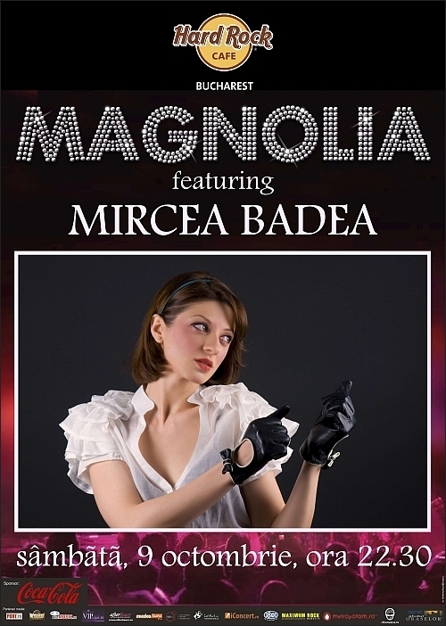 Concert Mircea Badea alaturi de Magnolia la Hard Rock Cafe