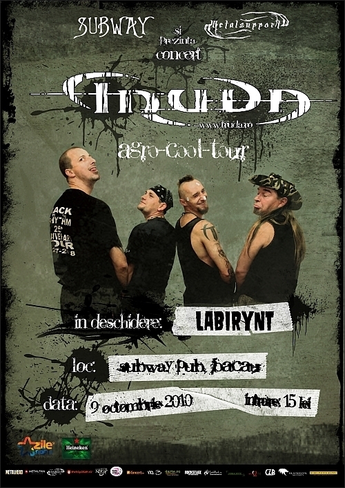 Concert Truda si Labirynt in Pub Subway din Bacau