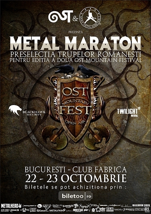 Metal Maraton in Club Fabrica - preselectie trupe pentru OMF 2011