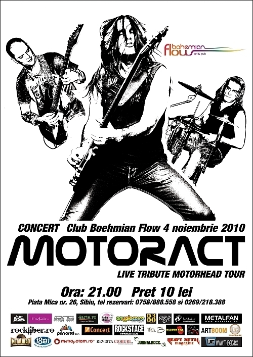 Concert MotorAct in Boehmian Flow - turneu national