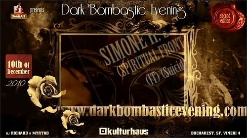 Promo DARK BOMBASTIC EVENING editia a II-a