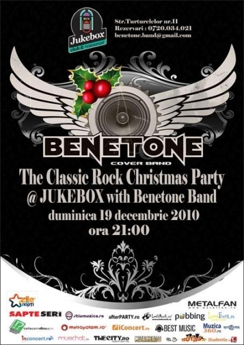 Concert BENETONE - The Classic Rock Christmas Party