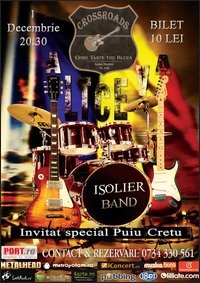 Concert Isolier Band si Puiu Cretu in Club 100 Crossroads
