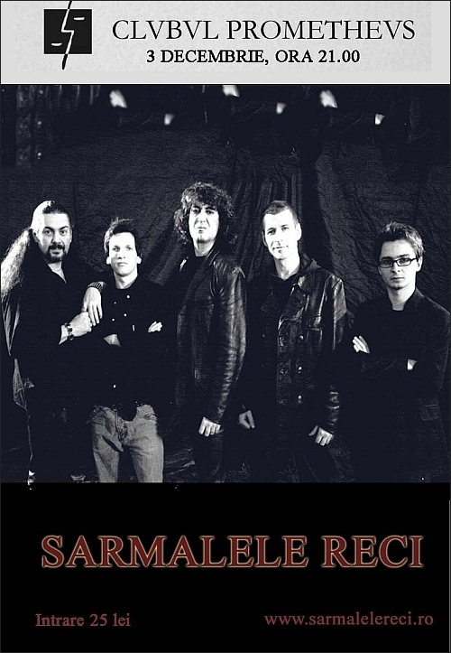 Concert Sarmalele Reci in Club Prometheus