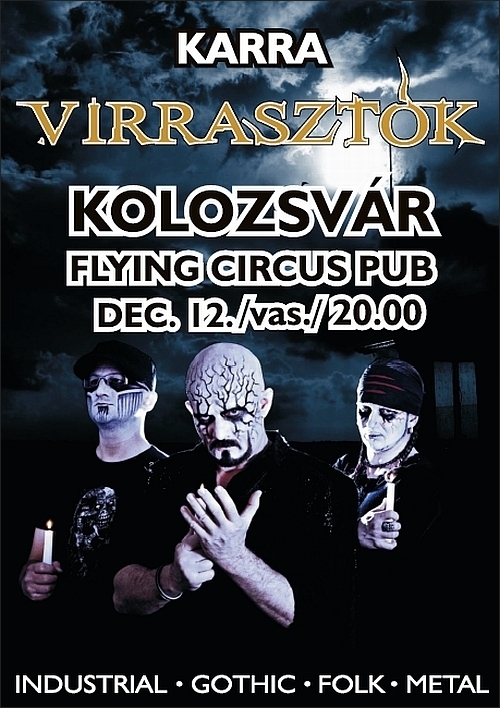 Concert Virrazstok si Karra in Flying Circus Pub