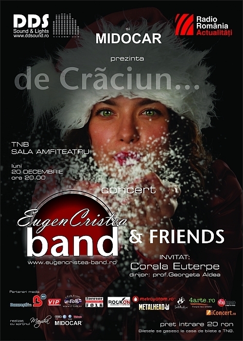 Concert de craciun EUGEN CRISTEA BAND & FRIENDS la TNB