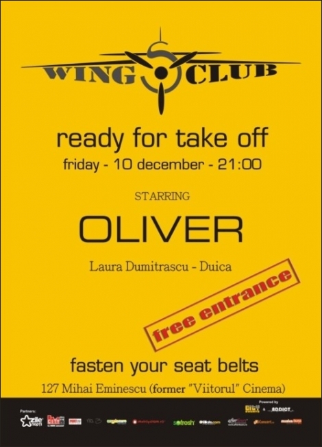 Ready For Take Off cu Oliver in Wings Club