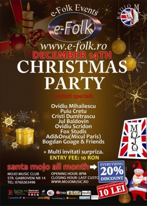 e-Folk Events Christmas Party